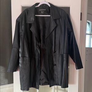 Savannah Women's Black Leather Jacket